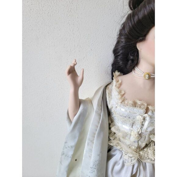 Franklin heirloom boudier doll AS IS Gibson Girl porcelain collectible - Picture 11 of 16